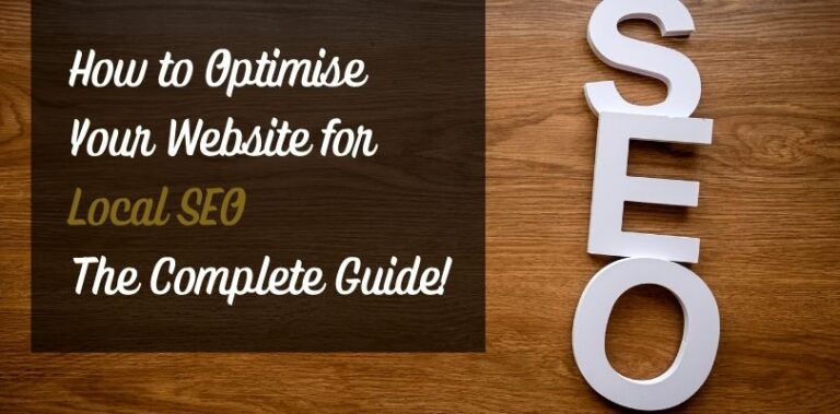 guide on optimizing your website for local SEO, featuring tips and strategies for improved visibility in local searches.