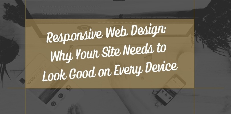 Graphic highlighting why responsive web design is essential for ensuring your website looks appealing on any device.